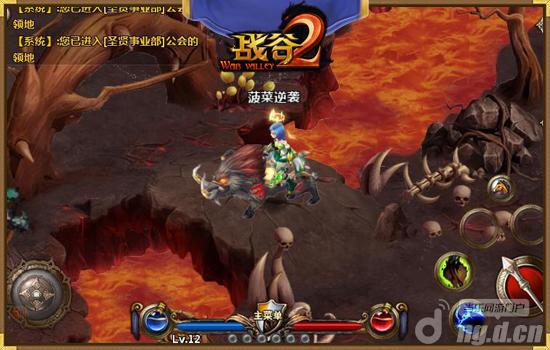 挑战端游品质《战烈焰官网谷Ⅱ》手游精美截图 第一弹