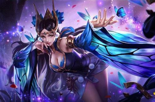 了貂蝉仲夏夜之梦海报,预示着这款传说皮肤即将于"齐聚长城"版本登场