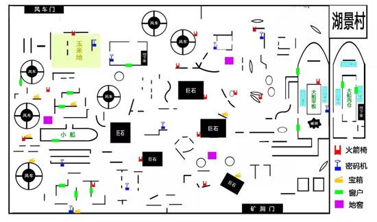 第五人格平面图
